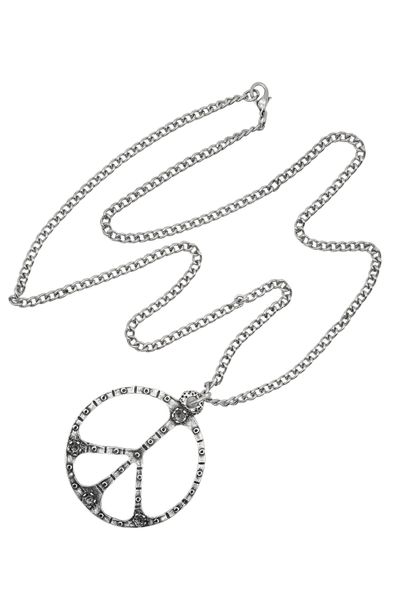 COLLEZIONE ALESSANDRO Lange Kette "Peace" mit XL Peace Anhänger günstig online kaufen