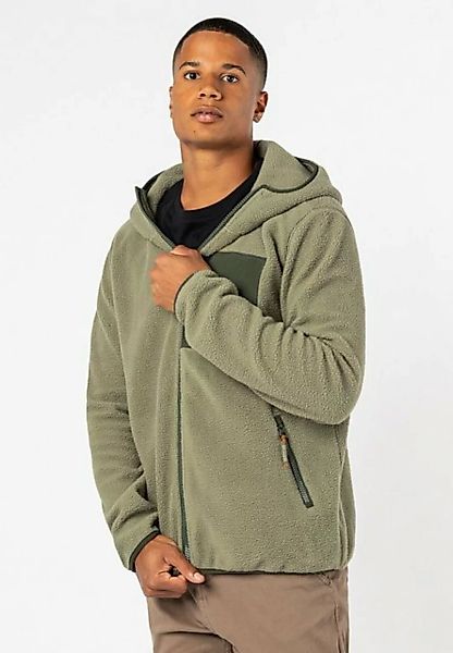 SUBLEVEL Fleecejacke Teddy Fleecejacke mit Kapuze günstig online kaufen