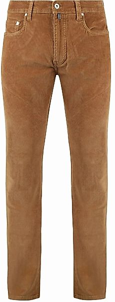 Pierre Cardin Trousers Lyon Future Flex Corduroy Braun - Größe W 35 - L 32 günstig online kaufen