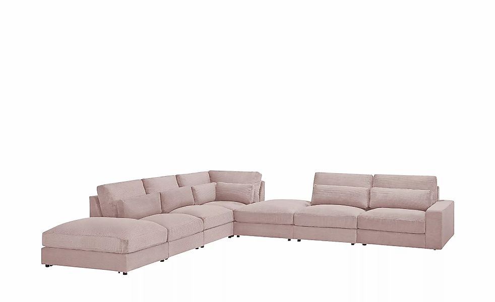 Ecksofa  Branna ¦ rosa/pink ¦ Maße (cm): B: 412 H: 88 T: 386.0 Polstermöbel günstig online kaufen