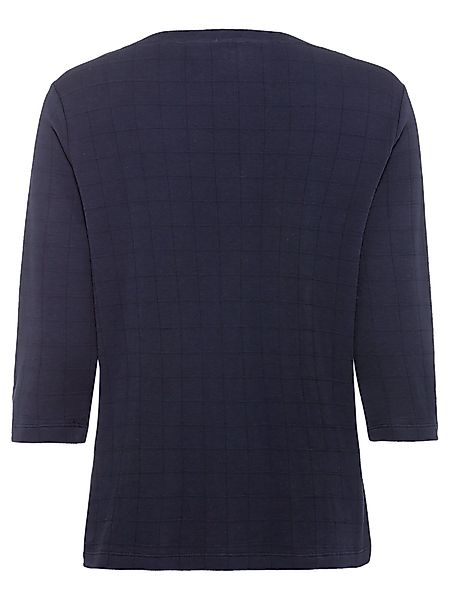 Olsen Rundhalsshirt (1-tlg) mit Karomuster günstig online kaufen