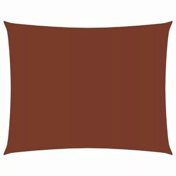 vidaXL Sonnensegel Oxford-Gewebe Rechteckig 2x3,5 m Terracotta-Rot Sonnense günstig online kaufen