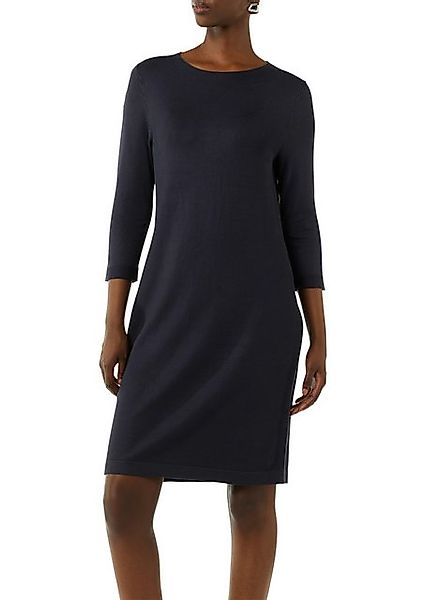 Comma Strickkleid mit 3/4 Arm und Rundhalsausschnitt günstig online kaufen