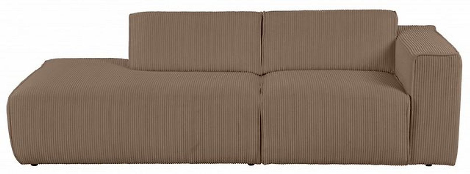 andas 2-Sitzer "Noord", mit Kedernaht, Breite 227 cm, Cord, Struktur, Webst günstig online kaufen