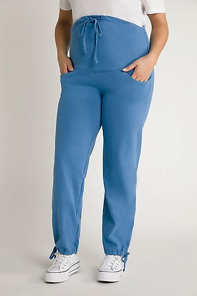 Ulla Popken Dehnbund-Hose Bellieva-Sweatpants breiter Bund günstig online kaufen