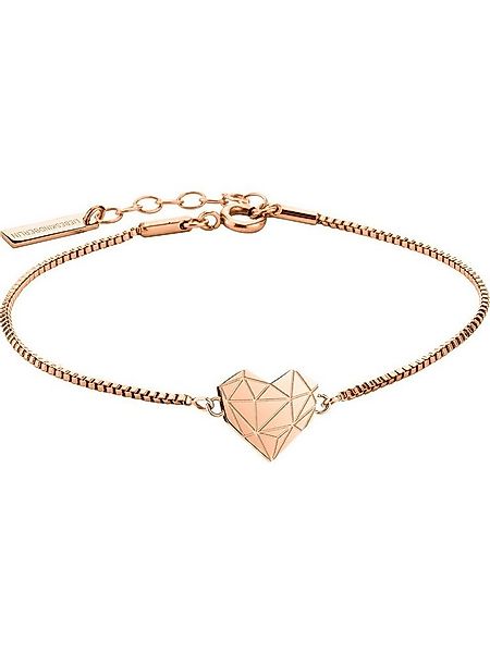 Liebeskind Berlin Edelstahlarmband Liebeskind Damen-Armband Edelstahl Herz, günstig online kaufen