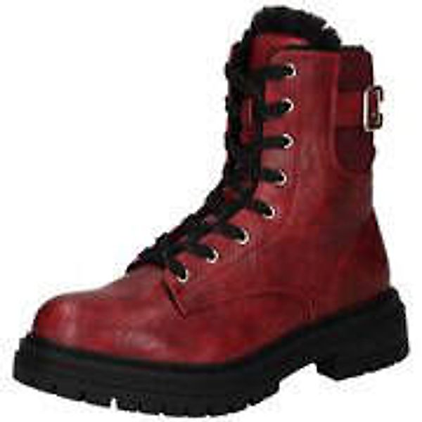 smiling for feet Schnür Boots Damen rot günstig online kaufen