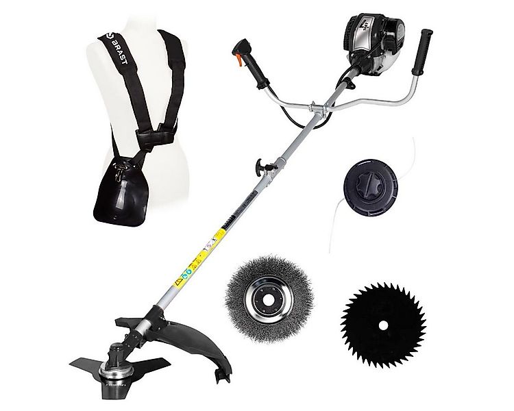 BRAST Benzin-Motorsense 4-Takt Benzin 2 in 1 Rasentrimmer Freischneider, in günstig online kaufen