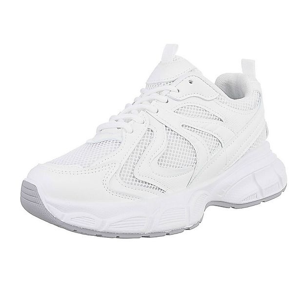 Ital-Design Damen Low-Top Freizeit Sneaker (88828520) Keilabsatz/Wedge Snea günstig online kaufen