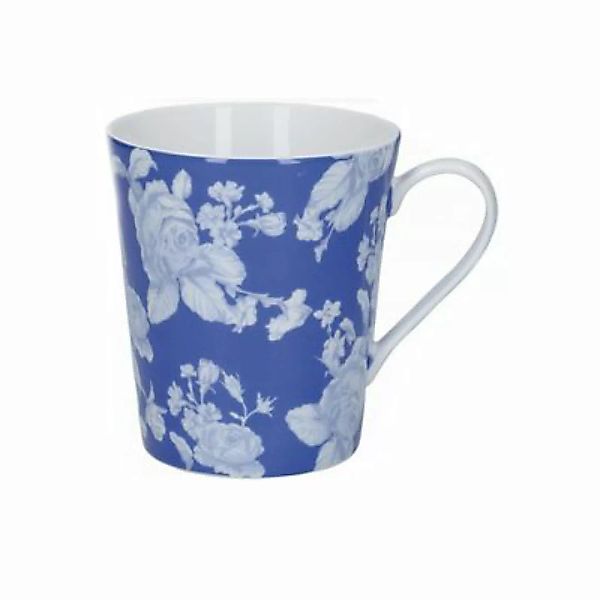 Neuetischkultur Kaffeetasse Porzellan Blumendekor 4er-Set Mikasa blau günstig online kaufen