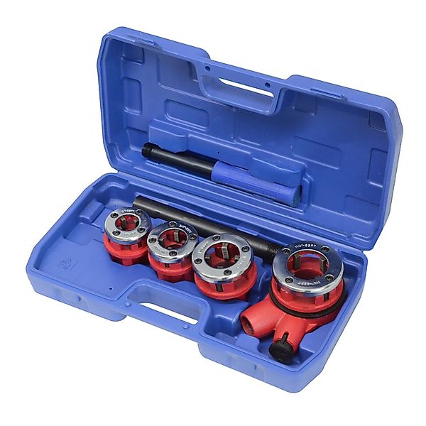 TRUTZHOLM 7 Teile Gewindeschneidkluppensatz Rohrgewindeschneidsatz 1/2 3/4 günstig online kaufen
