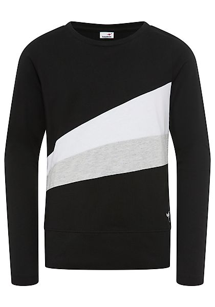 KangaROOS Langarmshirt mit coolem Colourblocking, mit günstig online kaufen