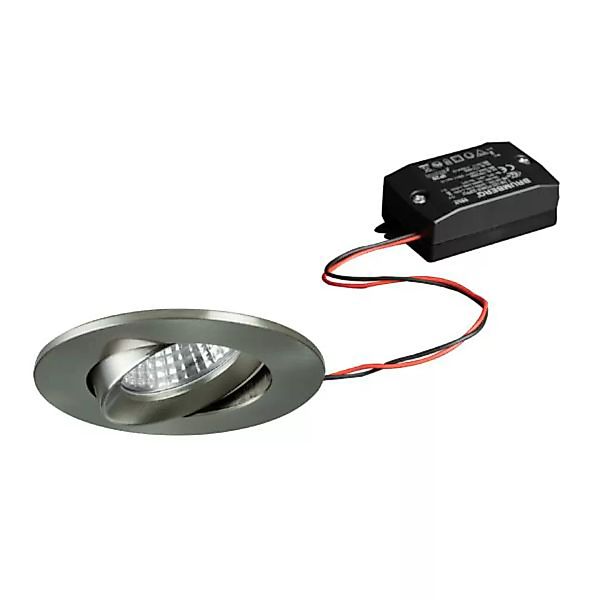 Brumberg LED-Einbaustrahlerset, schaltbar, nickel matt - 38453153 günstig online kaufen