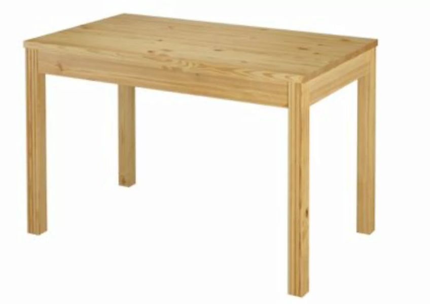 Erst-Holz® Esstisch Küchentisch 120x80 Holztisch Massivholz Kiefer natur günstig online kaufen