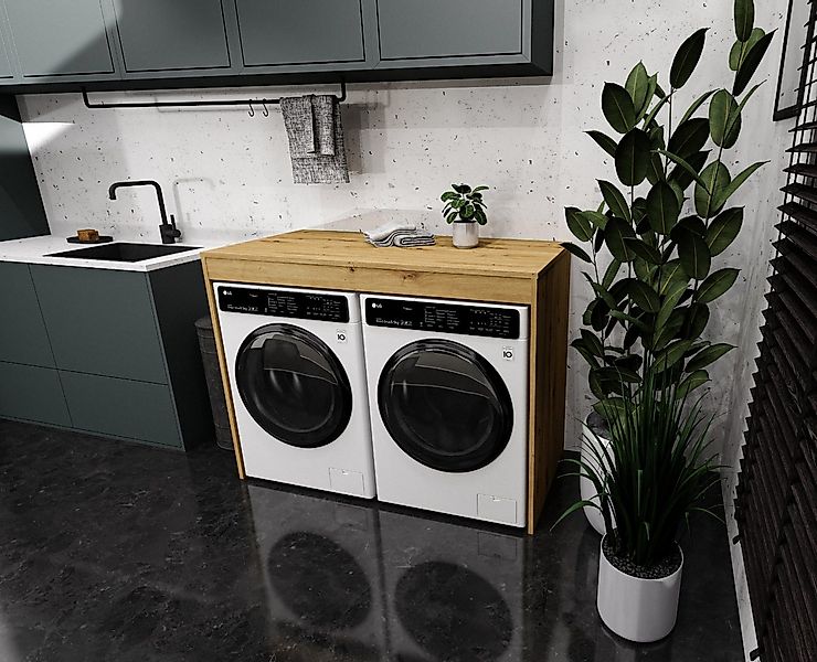 Raumhirsch Furniture Waschmaschinenumbauschrank Waschmaschinenschrank für W günstig online kaufen