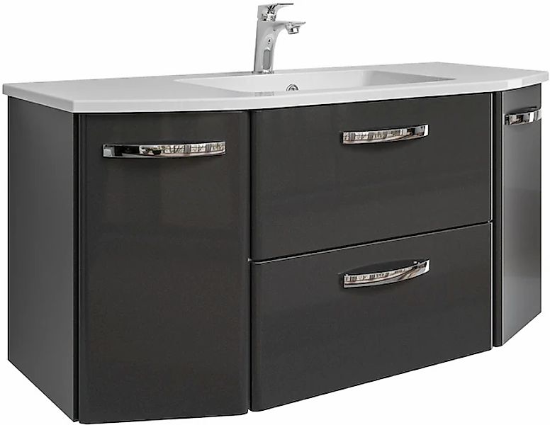 Saphir Waschtisch »Quickset 327 Waschtisch mit Unterschrank, inkl Türdämpfe günstig online kaufen