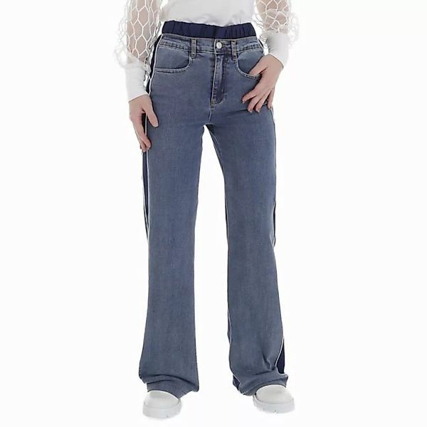 Ital-Design Weite Jeans Damen Freizeit (88578935) Lagenlook Stretch Jeans i günstig online kaufen