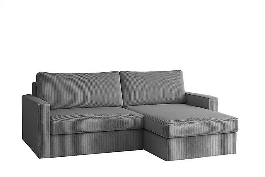 Fun Möbel Ecksofa Schlafsofa Sofa BENDIK in Stoff, Ottomane Links oder Rech günstig online kaufen