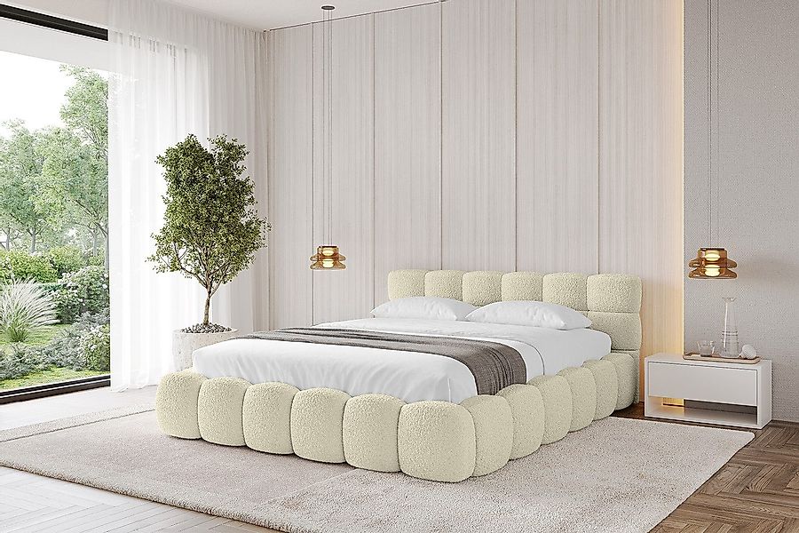 ALTDECOR Polsterbett LEYA-v1 (Polsterbett mit Bettkasten günstig online kaufen