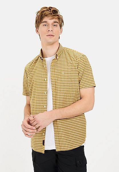camel active Kurzarmhemd aus Baumwolle Kurzarm Button-Down Button-Down günstig online kaufen