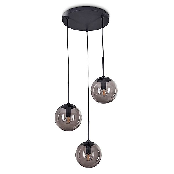 hofstein Pendelleuchte »Arviè« Hängelampe aus Metall/Glas günstig online kaufen
