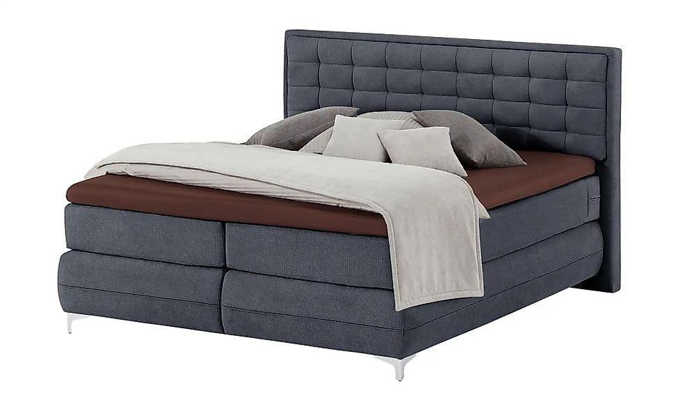 Musterring Boxspringbett Standardversion Dubai ¦ blau ¦ Maße (cm): B: 177 H günstig online kaufen