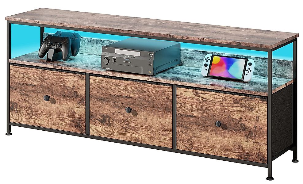 FUROKOY Sideboard Lowboard im wohnzimmer Fernsehschrank günstig online kaufen