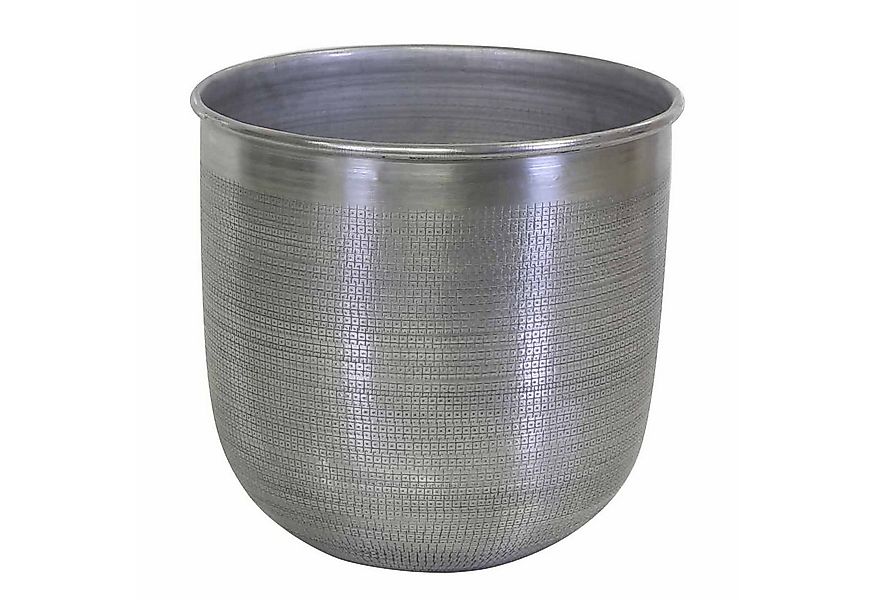 Casa Moro Pflanzkübel Orientalischer Blumentopf Alikante Silber aus Alumini günstig online kaufen