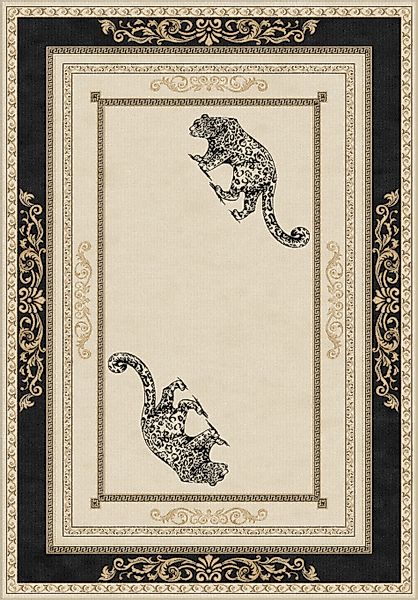 Belle Arti Teppich Teppich Jaguar schwarz günstig online kaufen