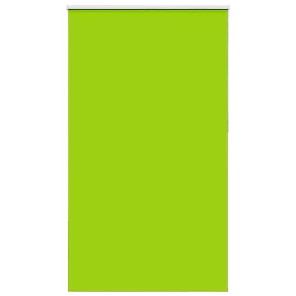 vidaXL Verdunkelungsrollo Grün 130x230cm Stoffbreite 126,6cm Polyester 4011 günstig online kaufen