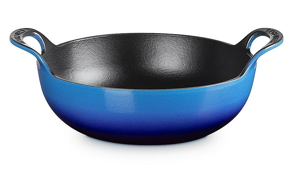 Le Creuset Balti Dish Schmorbräter Gusseisen Azure Blau 24cm günstig online kaufen