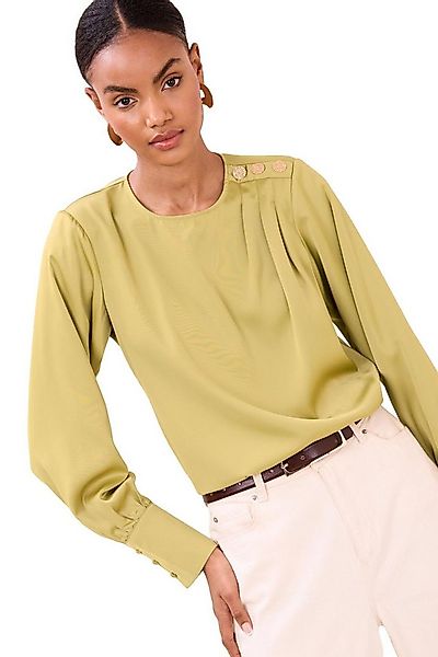 LIPSY Satinbluse Lipsy Satin-Bluse mit Schulterdetail, Regular (1-tlg) günstig online kaufen