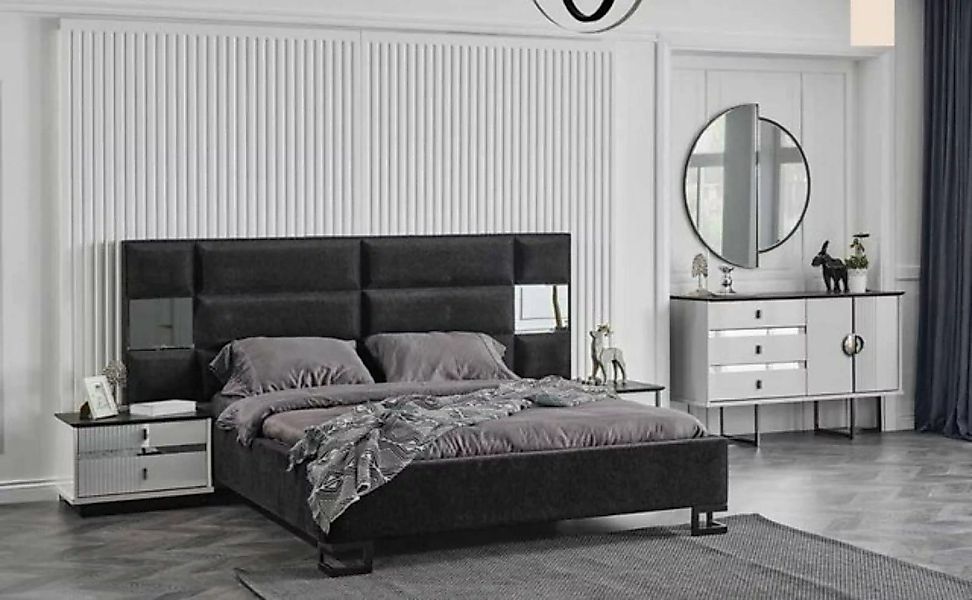 JVmoebel Bett Bett Luxus Möbel Betten Schlafzimmer 180x200cm Holz Bett (Bet günstig online kaufen