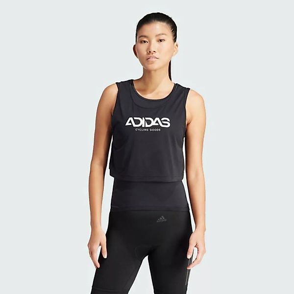 adidas Performance T-Shirt THE AEROREADY 2-IN-1 INDOOR-CYCLING OBERTEIL günstig online kaufen