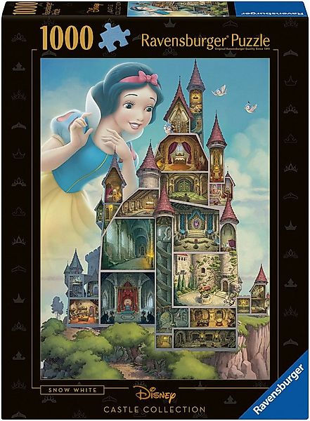 Ravensburger Puzzle Castle Collection - Disney Princess, Snow White, 1000 P günstig online kaufen