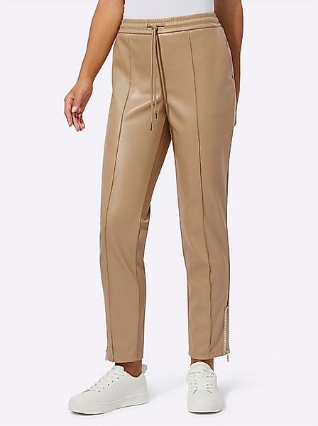 creation L Jerseyhose Lederimitathose Innenbeinlänge ca. 71 cm günstig online kaufen