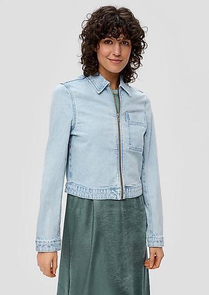 s.Oliver Funktionsjacke Jeansjacke mit Hemdkragen günstig online kaufen