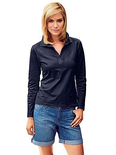 heine T-Shirt Poloshirt Langarm günstig online kaufen