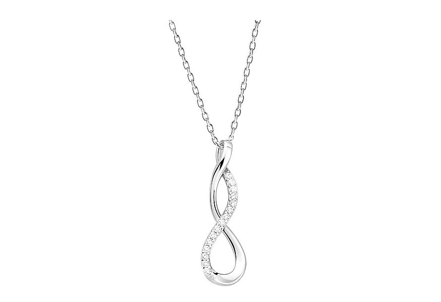 Sofia Milani Kette mit Anhänger Unendlich, 925 Silber Damen Schmuck - N0758 günstig online kaufen