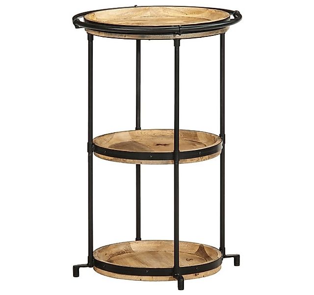 vidaXL Beistelltisch Beistelltisch Ø55x83 cm Massivholz (1-St) günstig online kaufen