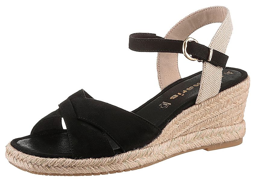 Tamaris Spangenpumps, Blockabsatz, Abendschuh, Festtagsschuh mit verstellba günstig online kaufen