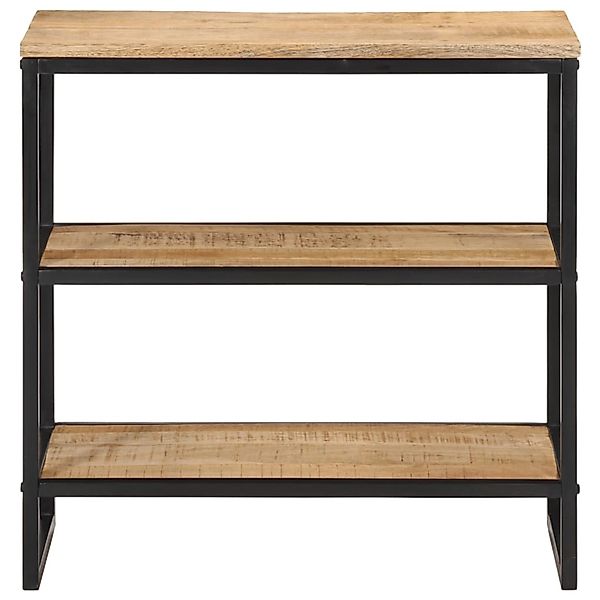 vidaXL Konsolentisch 70x35x70 cm Raues Massivholz Mango Modell 1 günstig online kaufen