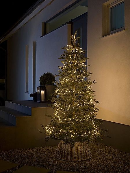 KONSTSMIDE LED-Lichterkette Weihnachtsdeko aussen, 600-flammig, Micro LED C günstig online kaufen