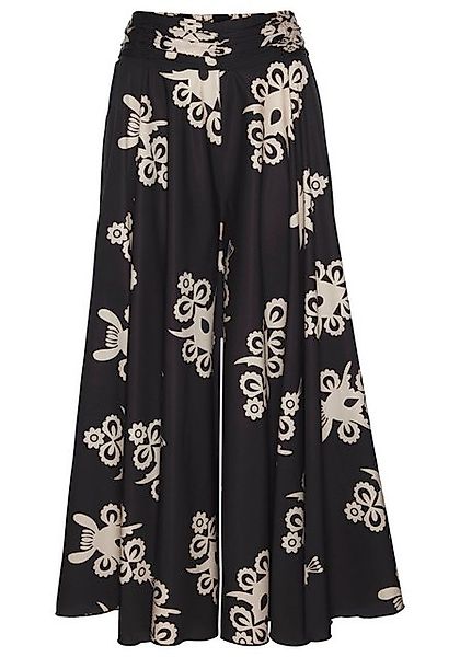 LASCANA Hosenrock mit Alloverdruck, Culotte, bügelfrei günstig online kaufen