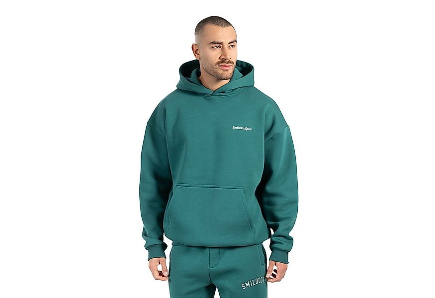 Smilodox Hoodie Tamio, Regular Fit Kapuzenpullover mit Prints auf Brust & R günstig online kaufen