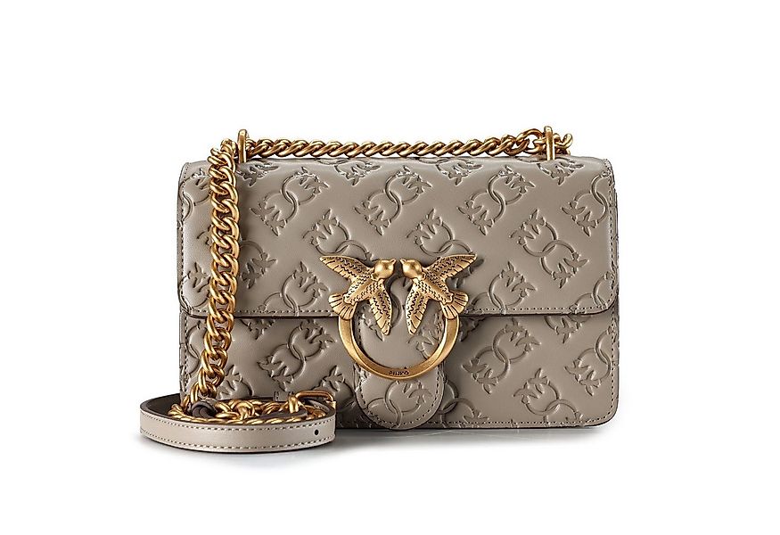 PINKO Schultertasche Love One, Leder günstig online kaufen