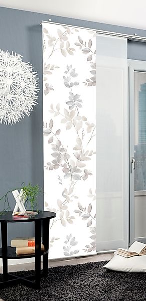 HOME WOHNIDEEN Schiebegardine ALYA, Paneelwagen (1 günstig online kaufen