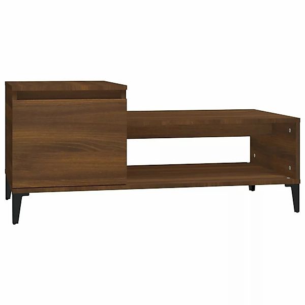 vidaXL Couchtisch Couchtisch Braun Eichen-Optik 100x50x45 günstig online kaufen