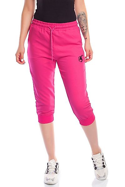 Bongual 3/4-Sweathose Jogginghose Capri Basics in Unifarbe günstig online kaufen
