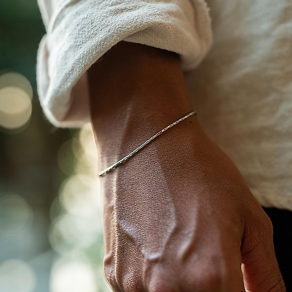 Made by Nami Edelstahlarmband Silber oder Gold Armband Edelstahl Minimalist günstig online kaufen